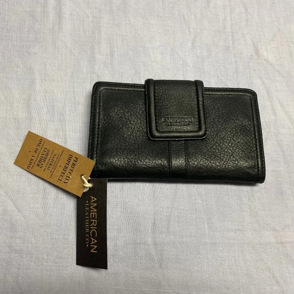 Lucas Slim Leather Wallet from AMERICAN LEATHER CO. - Picture 1 of 7